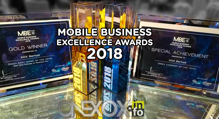 You are currently viewing XOX Berhad terima Anugerah dalam Mobile Business Excellence Award 2018