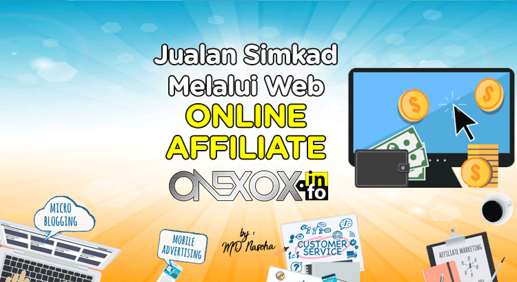 You are currently viewing Jualan Simkad ONEXOX Secara Online Affiliate (Bukti Bonus)