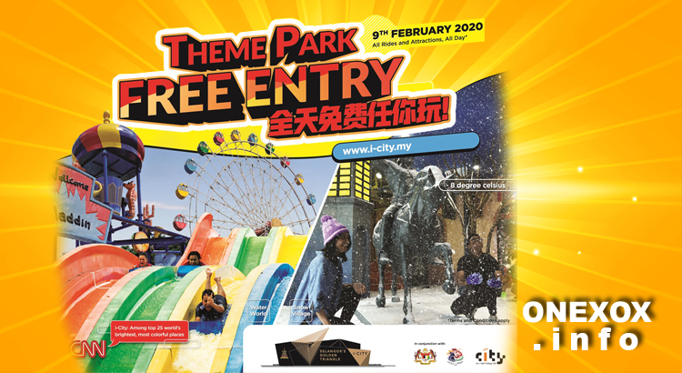 You are currently viewing MASUK i-City Theme Park PERCUMA!! 9 Feb. 2020 , Selangor’s Golden Triangle Day 2020